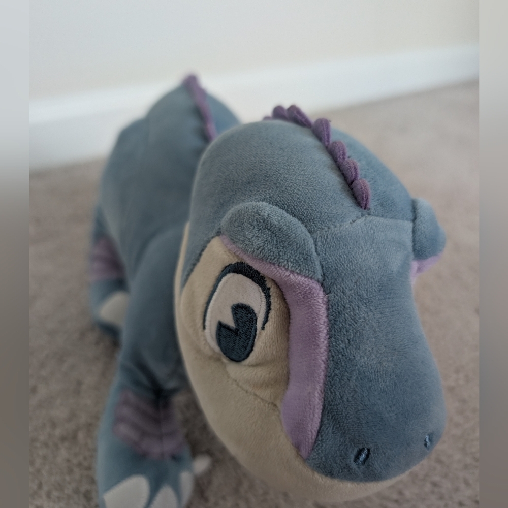 Disney Animal Kingdom 15” Aladar Dinoland Dino Institute Blue Iguanodon Plush - Picture 4 of 14